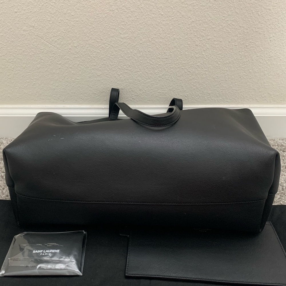 Saint Laurent Calfskin Black Tote - Picture 14 of 16